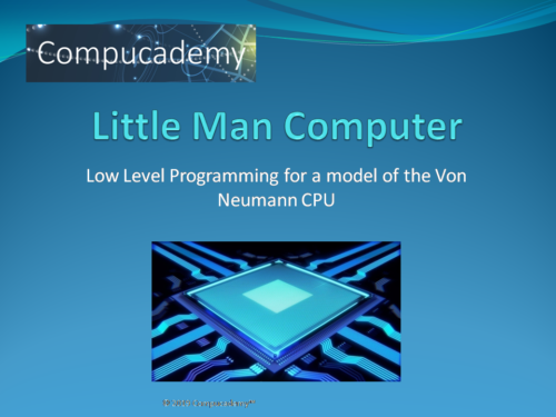 Little Man Computer Programming Teaching Pack