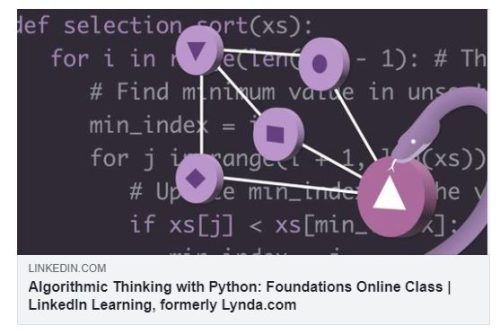 Algorithmic Thinking with Python - Foundations Video Course