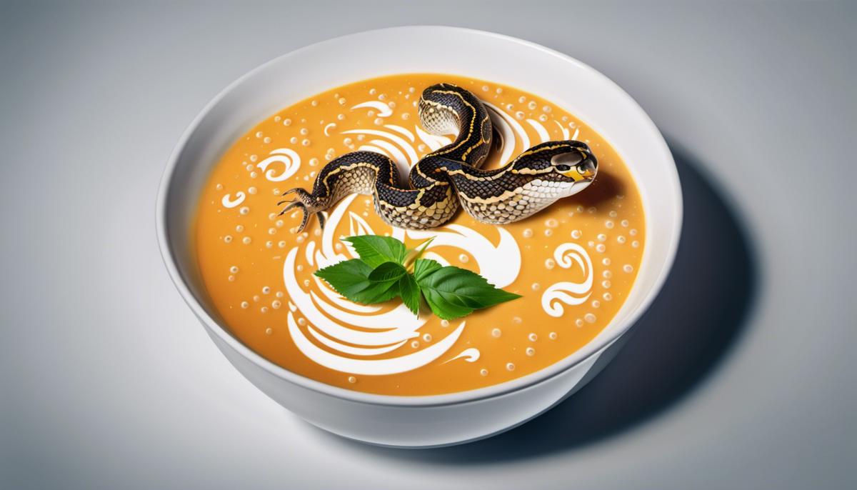 Image of BeautifulSoup logo with Python code in the background